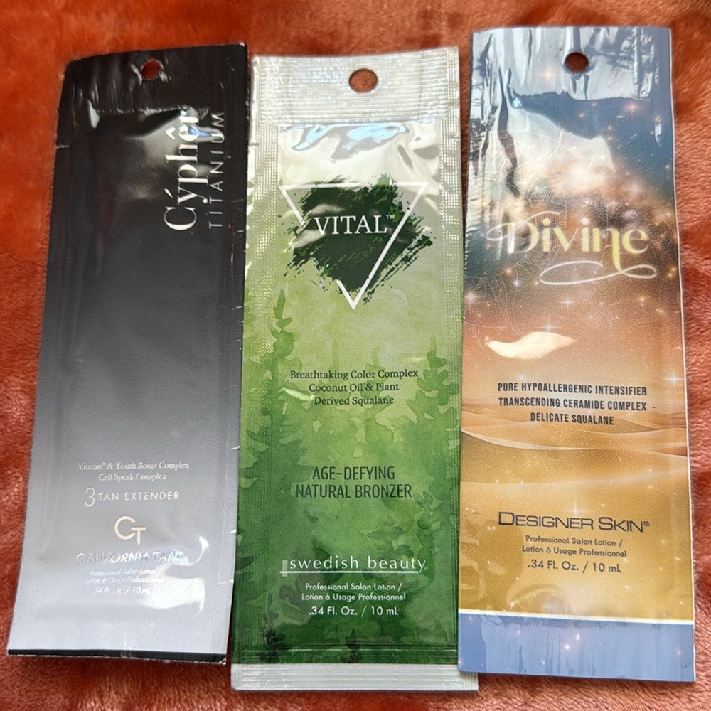 Designer Skin Tanning Lotion Packs with bag - Picture 3 of 4